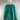 NWD Fit Girl Womens Thermal Lounge Back Zip Pullover Green Size S - Like New - Ufashion