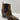 Gianvito Rossi Brown Snake Print Leather Pointed Toe Pull On Block Heel Boots 38 - Very Good - Ufashion