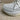 Brandblack SAGA White Leather/Mesh Round Toe Lace Up Chunky Sneakers Size 6.5 - Very Good - Ufashion
