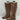 Bullboxer KAYLEY Brown Faux Leather Side Zip Round Toe Knee High Boots Wmns 7.5 - Very Good - Ufashion