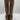 Bullboxer KAYLEY Brown Faux Leather Side Zip Round Toe Knee High Boots Wmns 7.5 - Very Good - Ufashion