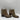 Baretraps RHOSLYN Taupe Faux Leather Side Zip Block Heel Boots Women’s 6.5M - Ufashion