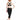 Bloch Dance Oralia Adjustable Strap Crop Top, Black, Medium - Ufashion