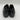 Valentino Garavani Black Leather Low Top Cap Toe 5-Eye Derby Shoes, Mens Size 38 - Very Good - Ufashion