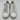 Valentino White Perforated Leather Lace Up Low Top Backnet Sneakers Women’s 37.5 - Very Good - Ufashion