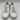 Valentino White Perforated Leather Lace Up Low Top Backnet Sneakers Women’s 38.5 - Very Good - Ufashion