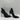 Gianvito Rossi Black Leather Flared Detail Point Toe Slip On Pumps, Women’s 39.5 - Very Good - Ufashion