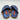 WOMEN'S La DoubleJ Floral CrissCross Slides Blue/White Size 38 - Very Good - Ufashion