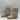 Gianvito Rossi Beige Leather Round Toe Buckled Pull On Boots, Women’s 39 - Very Good - Ufashion