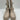 Gianvito Rossi Beige Leather Round Toe Buckled Pull On Boots, Women’s 39 - Very Good - Ufashion