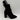 BCBGeneration ALLY Black Suede Pointed Toe Side Zip Block Heel Ankle Boots, 6B - Very Good - Ufashion