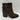 Franco Sarto CHELLE Brown Leather Side Zip Block Heel Ankle Boots Women Size 7 M - Very Good - Ufashion