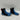 Sperry Top-Sider Sea Hiker Blue/Black Rubber Zip/Strap Waterproof Boots Men's 4M - Very Good - Ufashion
