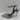 Women’s BCBMAXAZRIA Gigi Embellished Stiletto Heel Pumps Silver Size 9.5 - Very Good - Ufashion