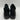 J/Slides Black Fabric Faux Fur Lined Pull On Ankle Boots Women’s Size 8M - Very Good - Ufashion