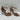 BCBGeneration JESSIKA Beige Snake Print Open Toe Ankle Strap High Heels Size 9 M - Very Good - Ufashion