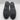 J/Slides Black Fabric Faux Fur Lined Pull On Ankle Boots Women’s Size 8M - Very Good - Ufashion