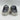 Dearforms ANNIE Grey Knit Fabric Round Toe Slip On Clogs, Women’s Size 7 - Very Good - Ufashion
