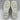 Dearforms ANNIE Grey Knit Fabric Round Toe Slip On Clogs, Women’s Size 7 - Very Good - Ufashion