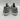 Blowfish Malibu Women’s Play, Fog Grey Slip-On Sneakers, Size 6.5 - Very Good - Ufashion