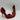 BCBMAXAZRIA Women's Nova Red Snake Pump Heels Size 8 - Very Good - Ufashion