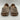 Gentle Souls VERENN Leather/Faux Fur Moc Toe Driving Loafers Hazel W’s Size 10 - Very Good - Ufashion