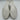 Mia Wmns KADE Textile Upper Round Toe Lace Up Wedged Heel Sneakers White Size 8M - Very Good - Ufashion