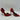 BCBMAXAZRIA Women's Nova Red Snake Pump Heels Size 8 - Very Good - Ufashion