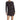 NWT ABOUND Long Sleeve Ruched Sheath Dress In Black Size M - Ufashion