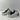 Circus DESZI White Leather/Glitter Lace Up Mid Top Sneakers Women’s Size 6 M - Very Good - Ufashion