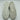 Valentino White Perforated Leather Lace Up Low Top Backnet Sneakers Women’s 36.5 - Very Good - Ufashion
