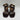 Chloé Burgundy Croc Leather Ankle Strap Block Heel Sandals Women’s Size 37 - Very Good - Ufashion