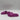 Off-White Magenta Stamped Foam/Rubber Open Toe Slide Sandals, Women’s Size 37 - Very Good - Ufashion