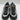 Gucci FLASHTREK Black Mesh/Gray Leather Lace Up Low Top Platform Sneaker Men 7 - Very Good - Ufashion