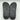 Alexander McQueen Hybrid Logo Pool Slides Black Size 40.5M - Very Good - Ufashion