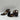Chloé Burgundy Croc Leather Ankle Strap Block Heel Sandals Women’s Size 37 - Very Good - Ufashion