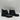 GEOX Respira Black Leather Round Toe Side Zip Ankle Biker Boots, Size Women’s 36 - Very Good - Ufashion