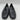 Jo Ghost Black Lizard Print Leather Round Toe Slip On Loafers, Mens Size 41 - Very Good - Ufashion