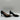 Women’s Moschino Logo Leather Pumps Black Size 35 - Very Good - Ufashion