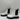 Alexander McQueen White Leather Pull On Platform Chelsea Boots Men’s Size 41 E - Very Good - Ufashion