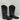 Old West Men's Smooth Leather Western Boots Pointed Toe Black Size 8.5EE - Very Good - Ufashion