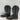 Reywelt Men’s Caiman Leather Cowboys Boots Black Size 29.5 - Very Good - Ufashion