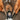 JNV Men’s Boots Ostrich Leather Work Boots Brown Size 27.5 - Very Good - Ufashion