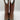 JNV Men’s Boots Ostrich Leather Work Boots Brown Size 27.5 - Very Good - Ufashion