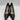 Karl Lagerfeld GLORA Black Leather Point Toe Slip On High Heel Pumps Size 6M/36 - Very Good - Ufashion