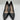 Karl Lagerfeld “GLORA” Black Leather Point Toe Slip On High Heel Pumps, Size 7M - Very Good - Ufashion