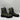 Salvatore Ferragamo Olive Quilt Lace Up Cap Toe Combat Boots Men’s Size 7.5M - Very Good - Ufashion