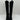 Alexandre Birman Black Suede Pointed Toe Side Zip High Heel Mid Calf Boots 35.5 - Very Good - Ufashion