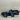 Saks Fifth Avenue FOLEY Black/Navy Stripe Open Toe Slingback Sandals, Mens 12 - Very Good - Ufashion