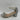 Nina NAGIDA Silver Dreamland Fabric Open Toe Embellished Dress Sandals, Size 11M - Very Good - Ufashion